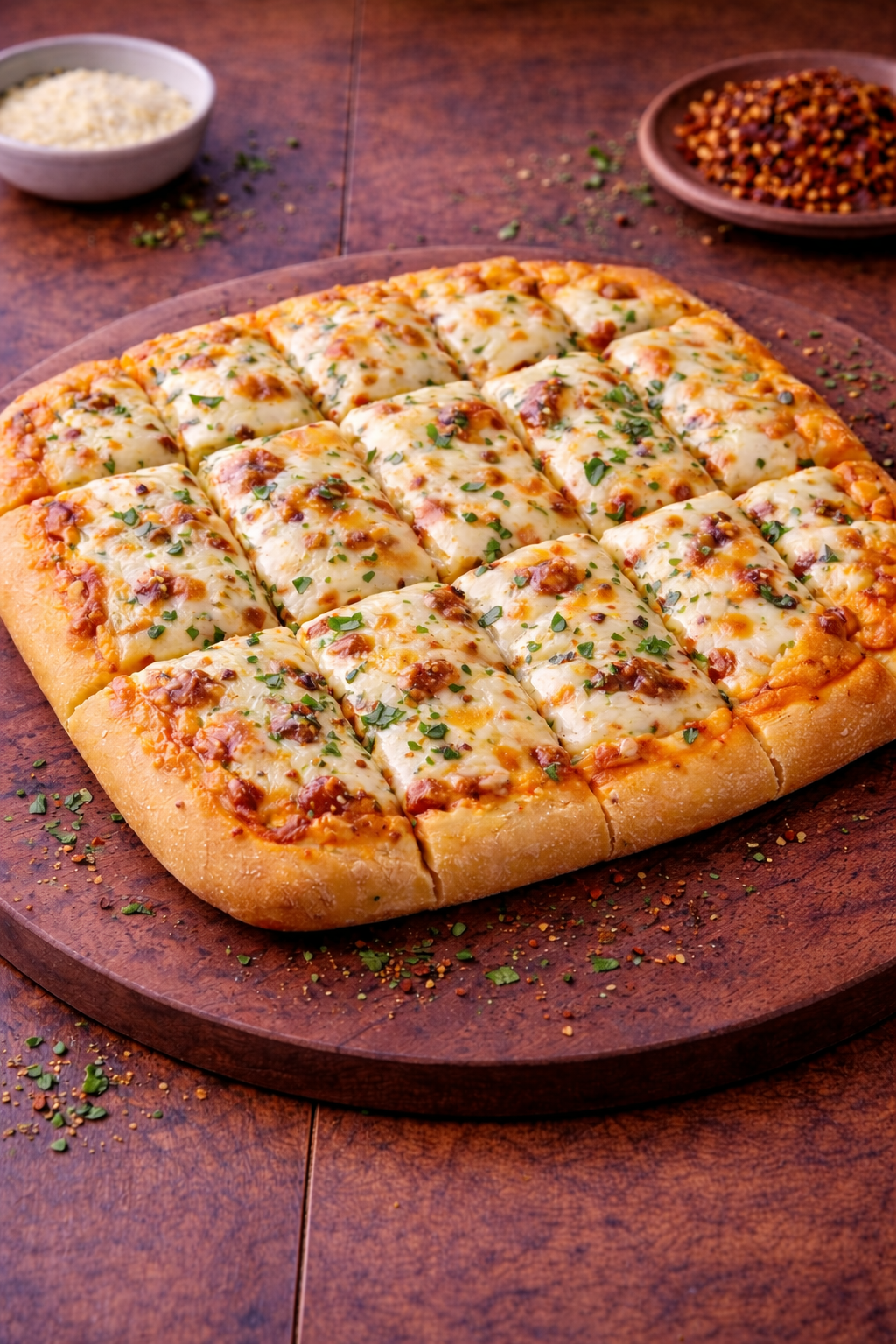 Cheese Breadsticks Pizza