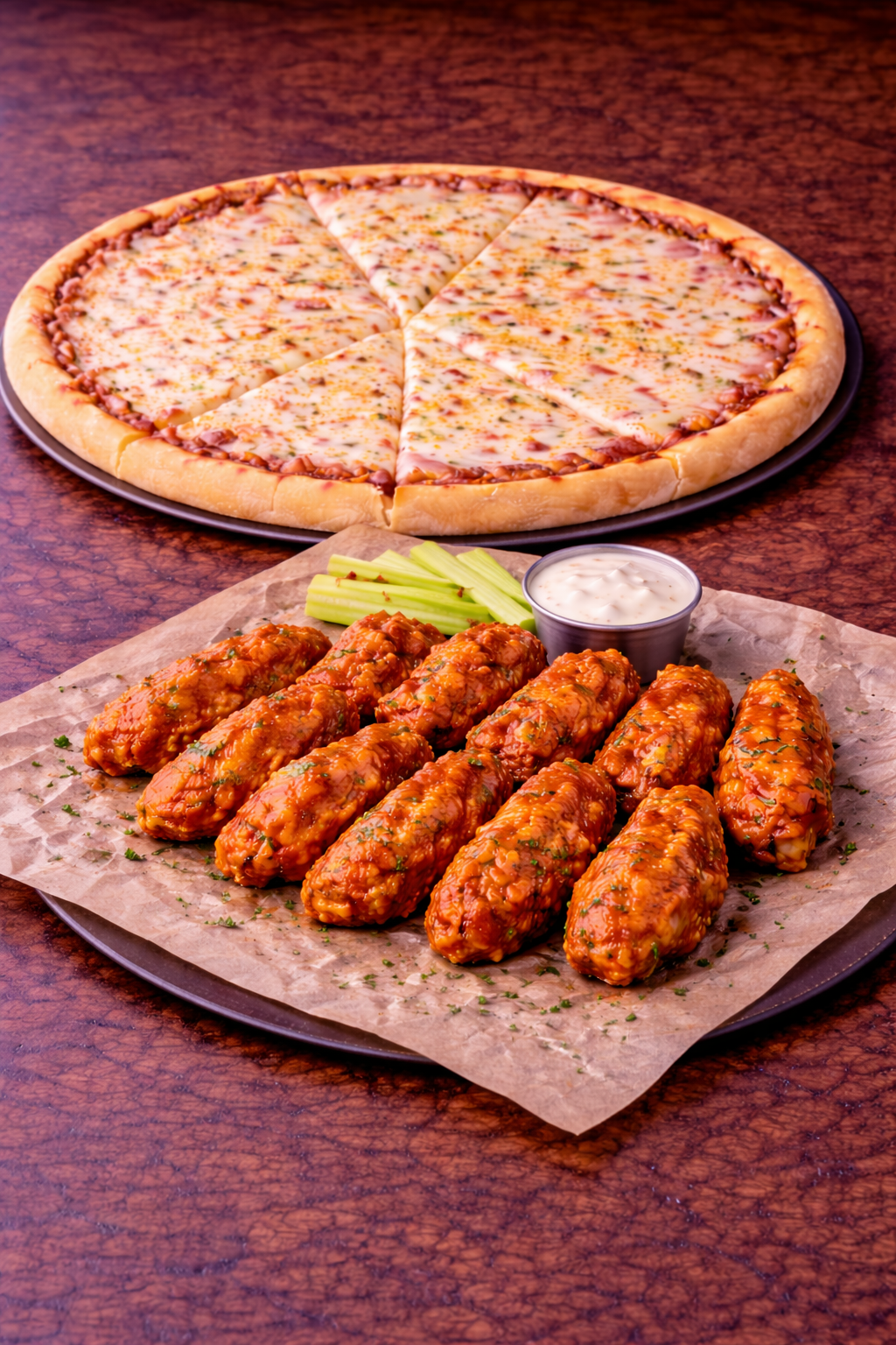 XL Pizza & Wings Deal